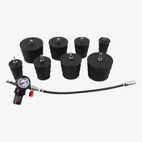 Kit professionnel de diagnostic des fuites turbo OKSTENCK – 9 pièces avec adaptateurs 35 à 90 mm