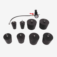 Kit professionnel de diagnostic des fuites turbo OKSTENCK – 9 pièces avec adaptateurs 35 à 90 mm