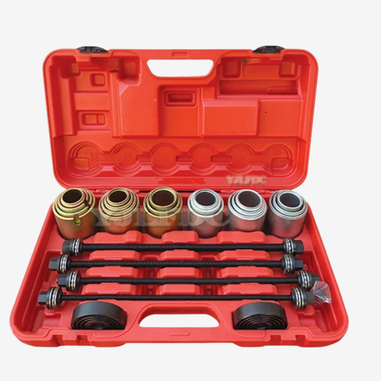 Kit Universel 26 Pièces – Ensemble d’Outils Professionnels pour le Démontage et l’Installation de Roulements, Bagues et Silentblocs