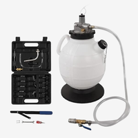 Remplisseur d'Huile pour Boîte Auto 7,5 L – Pompe Manuelle ATF avec 15 Adaptateurs Inclus