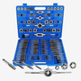 Coffret Tarauds et Filières SAE – 110 Pièces, Kit Complet pour le Filetage des Boulons et Tuyaux