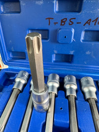 Jeu de douilles Torx 1/2 T-BS-A165 – ensemble robuste et polyvalent
