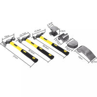 Kit de réparation de carrosserie automobile – 7 pièces – YZ-9164