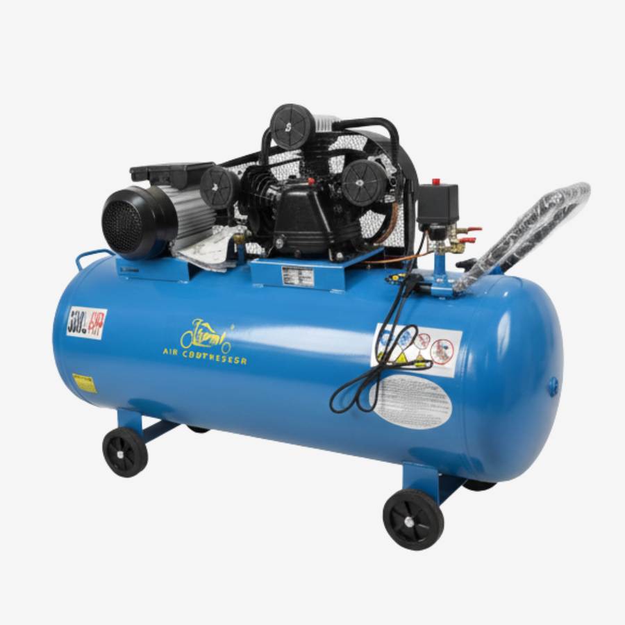 Compresseur d’air à courroie 300 L – Puissance 4,5 HP – 220 V, performant et fiable