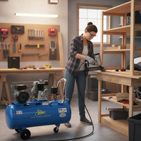 Compresseur d’air 100 L – 3 hp, puissance et fiabilité Couroie