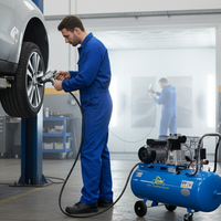 Compresseur d’air 100 L – 3 hp, puissance et fiabilité Couroie