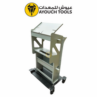 Chariot d’outils mobile pour diagnostic automobile sur roues