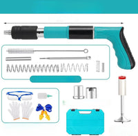 Pistolet à Clous Manuel – Kit Complet de 100 Clous Ronds pour Fixations Précises et Faciles