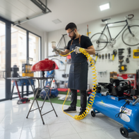 Compresseur d’air à courroie 300 L – Puissance 4,5 HP – 220 V, performant et fiable