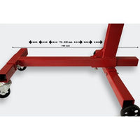 Support Moteur Professionnel 570 kg – 4 Roues