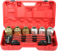 Kit Universel 26 Pièces – Ensemble d’Outils Professionnels pour le Démontage et l’Installation de Roulements, Bagues et Silentblocs