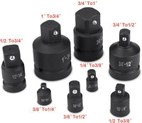 Kit d'Adaptateurs Réducteurs et Augmentateurs choc – 8 pièces – YZ-4041