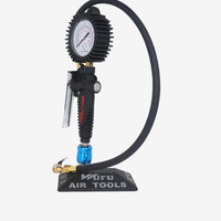 WUFU Pistolet manomètre professionnel TG-30-2 pour gonflage rapide et précis des pneus de voiture