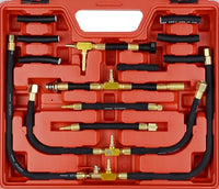Kit Testeur de Pression d'Injection Carburant – Plage 0-140 PSI (0-10 Bar) – Pour Moteur à Essence