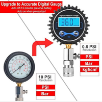 Manomètre de compression numérique 0-300 psi pour cylindres de moteurs essence