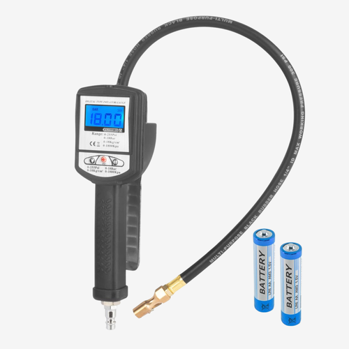 Pistolet de gonflage digital 0–18 bar / 255 PSI – DRP-18 ST, précision fiable et utilisation rapide