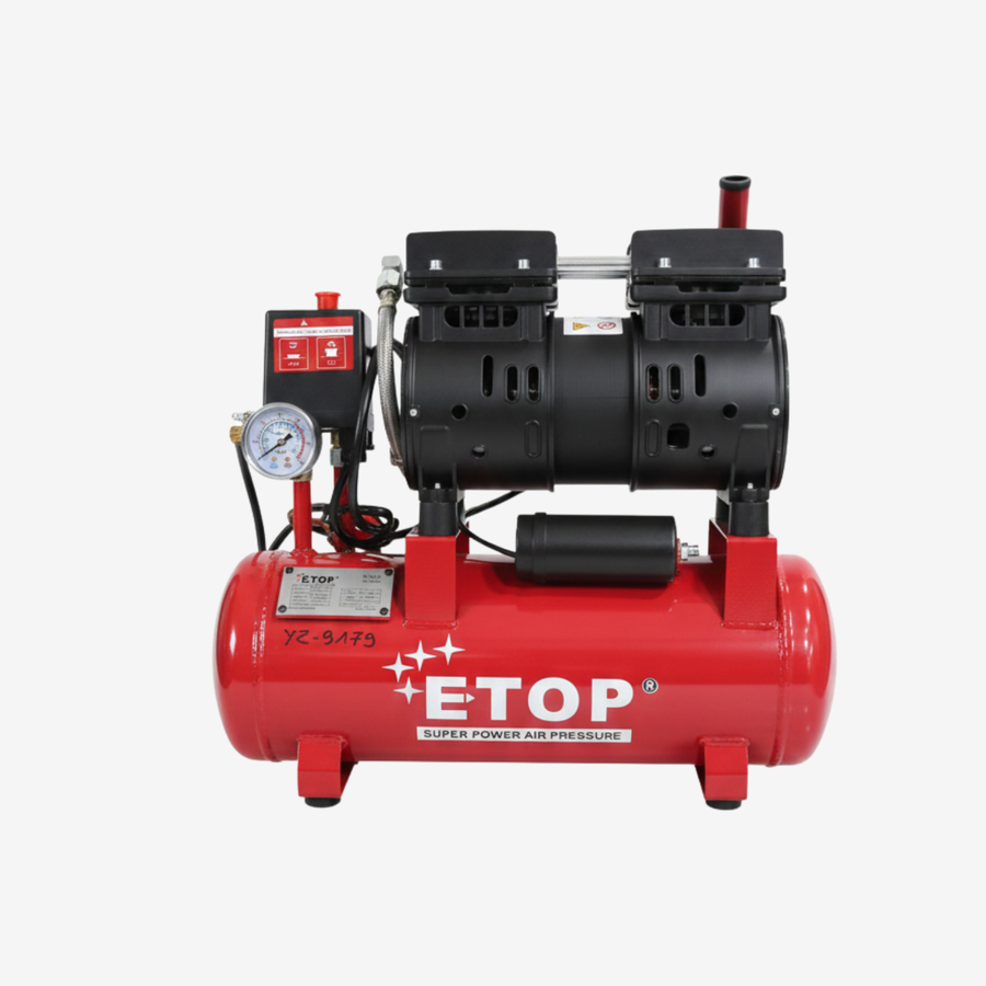 Compresseur d’air à faible bruit 9 L ETOP