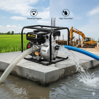 Motopompe à essence pour eaux, 3 pouces – Modèle BS663631A, fiable et performante