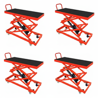 Tabouret élévateur hydraulique électrique à ciseaux – Plateforme mobile et pliable pour un accès facile