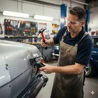 Outil de réparation de carrosserie YZ-9164 – Précision et performance