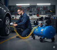 Couroie Compresseur d’air 100 L - 2hp, robuste et performant