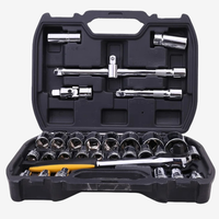 Ensemble de clés à douille et œillets DELI 1/2" – 32 pièces – DL1032