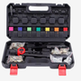 Pince à rivets de traction - 7 pièces avec mandrins interchangeables
