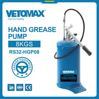 RS32-HGP08 – Pompe à Graisse Manuelle 8 kg – Puissante, Fiable et Facile d’Utilisation