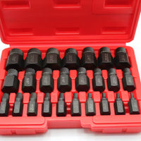 Coffret d'Extracteurs de Vis – 25 Pièces pour le Retrait de Vis et Boulons Endommagés