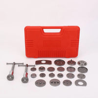Coffret d'outils professionnel pour repousse-piston d'étrier de frein – 22 pièces – YZ6023