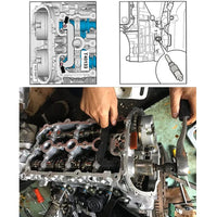 Kit professionnel d'outils de calage moteur Alloid pour Audi et VW – Référence YZ9055